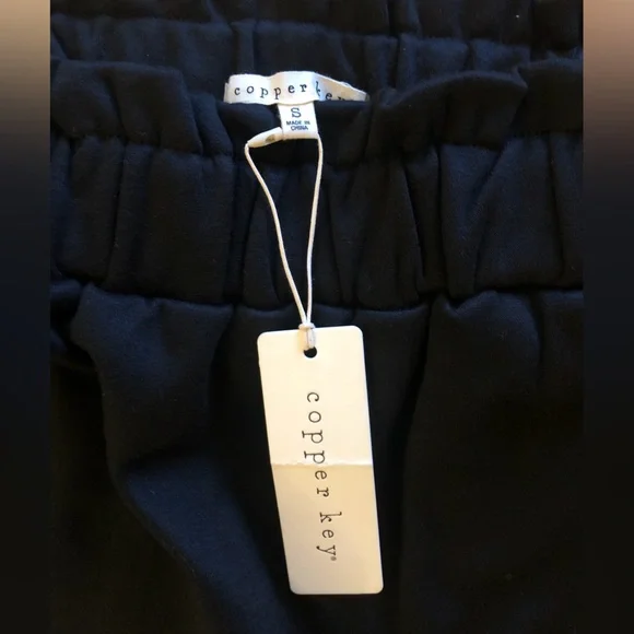 NWT Copper Key Paper Bag Black Skirt Size S - Picture 3 of 9